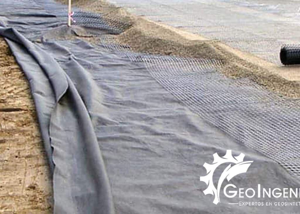 Geotextil No Tejido para Reservorios y Minería